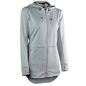 Sun Mountain Kintla Parka Coat Full-Zip Fleece-Lined Women’s Small Grey Hiking